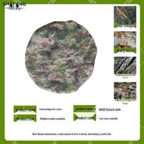 Universal 12.00R20 Heavy Duty Truck Spare Tire Cover 600D Oxford Cloth