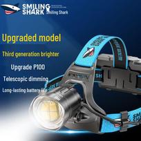 Smiling Shark Rechargeable Zoomable LED Headlamp