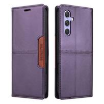 Wallet Case For Samsung Galaxy A50 A51 A12 A13 A23 A14 A15 A16 A32 A52 A72 A33 A53 A73 A34 A54 A25 A35 A36 Leather Flip Cover Galaxy A30s violetinė