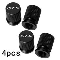 4pcs Car Wheel Tire Valve Caps Tyre Stem Covers Airdust Waterproof For Porsche GTS Cayenne Cayman Panamera Macan 911 718 928 901 juoda