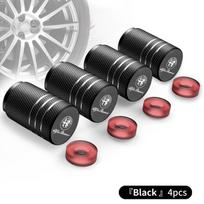 4pcs Car Tyre Valve Caps Aluminium Alloy Tire Valve Dust Protection Cover For Alfa Romeo 159 Giulietta 156 147 Giulia Stelvio GT