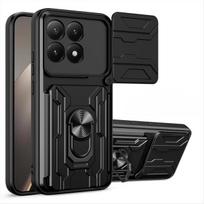 Armor Case for Xiaomi 15T Pro 5G 14T 13T 12T Mi 15t Xiaomi15t Mi15t Kickstand Slide Camera Protect Phone Cases xiaomi 15T juoda