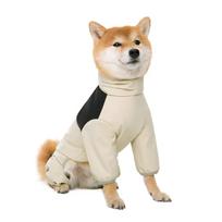 Vidutinio ir didelio šuns lietpaltis Labradoro auksaspalvio retriverio Shiba Lnu keturių pėdų vandeniui atsparūs šunų drabužiai nuo audros paltai augintinio lietpaltis (as the picture,XL)