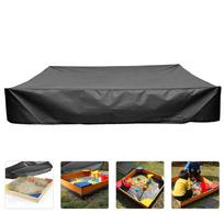 Outdoor Square Sandbox Cover 120x120x20cm Waterproof Durable Protective Shade Canopy UV Resistant Sandpit Lid One Size juoda