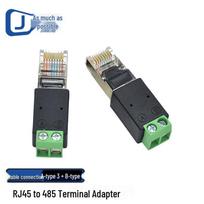 RJ45 to RS485 2-Pin Terminal Adapter