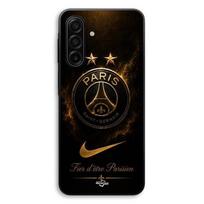 Dėklas Samsung Galaxy A17 PSG dvigubam čempionui ir didžiuojantis, juodas ir auksinis Maniacase juoda