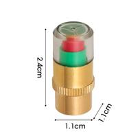 Car Tire Pressure Indicator Auto Tire Pressure Gauge Alert Monitoring Valve Cap Sensor Indicator External Valve Detection Tools