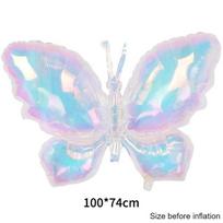 Transparent Butterfly Balloons Gradient Photo Props Aluminum Film Balloons Birthday Party Supplies Atmosphere Balloons Other
