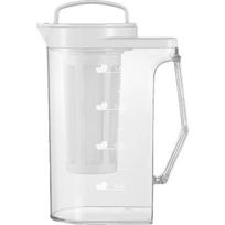 Large Capacity Cold Brew Coffee Pot with Filter Leak-proof Cold Brew Teapot Sealed Transparent Cold Brew Coffee Maker