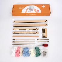 Adjustable Solid Wood Mini Weaving Loom Kit