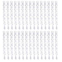 30pca Transparent Acrylic Crystal Strands Small Clear Acrylic Hanging Crystals  Home Decoration