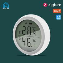 Tuya Smart ZigBee Thermometer Home Indoor Temperature And Humidity Sensor With LCD Display APP Voice Control Alexa Google Home balta