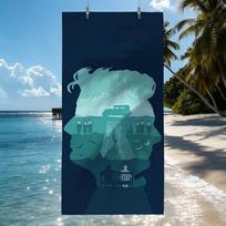 Feature Film Good O-omens Towel Quick Drying Beach Towels Are Suitable For Swimming Pools Camping Yoga And The Gym STJ40x70CM