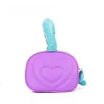 2024 New Creative Travel Toiletry Bag Portable Storage Bag with Contrasting Letters Large Capacity Love Niche Cosmetic Bag 17.5*8.5*12.8cm pink