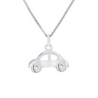 Pendentif Enfants - LÉA & ARTHUR - Voiture - Argent 925 - Rhodié - Mixte white