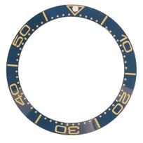 Keraminis laikrodžio rėmelio žiedas Profesionalus 38 mm laikrodžio rėmelio įdėklo atsarginių dalių priedas skirtas blue