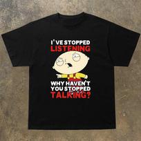 American Prank Home Dumplings Anime Men's and Women's Loose Cotton Printed Top Half-sleeved Men's T-shirt Clothing S