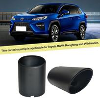 Suderinamas nerūdijančio plieno išmetimo antgalis 2020-2022 m. Toyota RAV4 Exhaust Pipe black