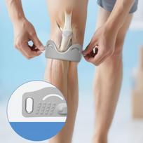 Patella Strap 2 Pieces Adjustable Patella Band Support Silicone Pads For Men Women Hiking Running Soccer Squats Volleyball CHINA