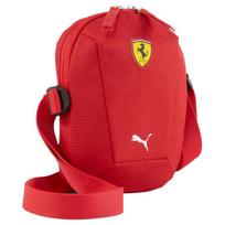 Puma X Ferrari Collaboration Ferrari Race Logo Patch Design Polyester Shoulder Crossbody Bag Unisex bags Red 091282-01 Red
