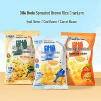 Xiaolu Lanlan DHA Carrot Baby Rice Crackers