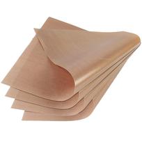 GOOMAND Teflon Heat Fiberglass Craft Heat Press Paper TFE Nonstick Craft Mat 4-Pack Sheets, Resistant, Washable, Mat, Reusable, 4060cm (Unbleached)