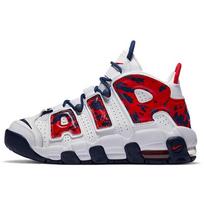 (GS) Nike Air More Uptempo 'Red Navy Camo' Kids' CZ7885-100 EU 37.5