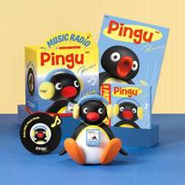 Cute Penguin Head Shaking Bluetooth Speaker Mini Portable Music Player Desktop Decor Kids Birthday Gift