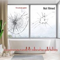 JNL N87221 Transparent Bathroom Safety Film