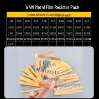 Metal Film Resistor Assortment Kit