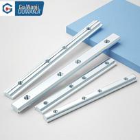 GWJ-175 Profile Straight Connector Euro 40-M6 (1 pc)