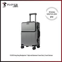 PLOVER Starry Series 20-inch Aluminum Frame Carry-on Suitcase