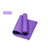 Gymnastics Non-Slip Carpet Pilates Yoga Mat Fitness Mats Exercise Sport Pads violetinė
