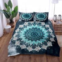 Vintažinis Mandala antklodės užvalkalų rinkinys Karališko dydžio Karalienės dydžio Dvigulis Pilnas Viengulis dydis Patogus patalynės komplektas 200x200cm
