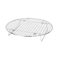 Multi Purpose Cooking Rack Collapsible Bread Cooling Rack Foldable Grilling Net Perfect for Outdoor BBQ and Camping 1