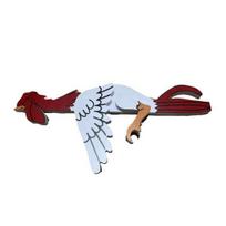 Yousheng Chicken Fence Decoration Farmyard Chicken Statue Resin Chicken Outdoor Animal Statue for Home Garden Fence Farmhouse Patio 1