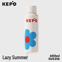 KEPO Stainless Steel Thermos Cup - Portable, Large Capacity Travel Water Cup for Girls and Students 600ML-316 Stainless Steel Liner