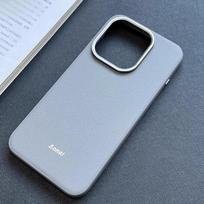 Case For OPPO Find X9 Pro New Fingerprint And Slip Resistant Leather Phone Hard Cover For OPPO Find X9 Shell Shockproof Bumper OPPO Find X9 pilka spalva