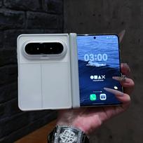 For Huawei Pura X Max Case Matte Fashion Double Axis For Magsafe Magnetic Anti Fall Protective Cover For Huawei Pura X Max Shell Huawei Pura X Max šviesiai pilka spalva