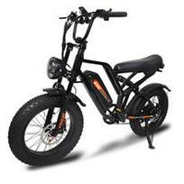 FXH-009 Electric Bike 500W48V15.6Ah Fat Tire Adult Off-Road Mountain Electric Bicycle FXH-009-BK-500W48V15.6Ah-TT