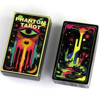 Phantom Tarot Deck 10.3x6cm 78 Colorful Cards Based on Rider Waite System Board Game