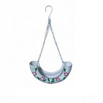 European Style Tire Shaped Wall Hanging Flower Basket Iron Decorative Plant Pot Metal Hanging Basket Wall Mounted Garden Planter one size