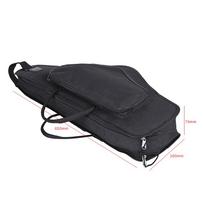 Waterproof Black Universal Alto Saxophone Bag with Additional Side Package Oxford Cloth Shockproof Double Shoulders Sax Handbags China Mainland