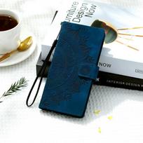 For Xiaomi Poco F7 Ultra M7 Pro X7 5G Flip Case Totem Wallet Funda Poco X6 F6 M6 X5 F5 M5S X4 GT F4 M4 X3 NFC F3 M3 Magnet Cover Poco M4 Pro 5G mėlyna
