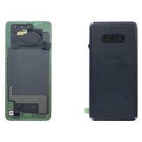 Pièce détachée - SAMSUNG - Galaxy S10e (G970F) - Cache batterie arrière - Vitre arrière noire - Original