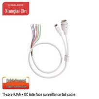 POE tinklo kameros pigtail laidas 11-Core