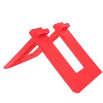 1Pc For 10 12 Inch Kids Children Bike Plastic Bracket Parking Stand Balance Bike Holder Bracket Holding Rack Cycling Accessories raudona
