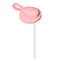 Upgrade Soft Silicone Can Lid, Reusable Leak Proof Beverage Can Cover with Straw Dustproof Spill Resistant Protective