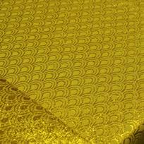 50x140cm Chinese Style Fish Scale Pattern Damask Satin Brocade Silk Jacquard Fabric DIY Cheongsam Costume Mongolian Robe Crafts 50x140cm
