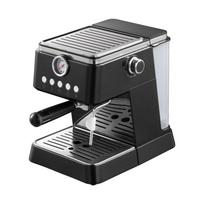 Smart Semi-Automatic Italian Coffee Machine with Milk Frother and Color Screen
